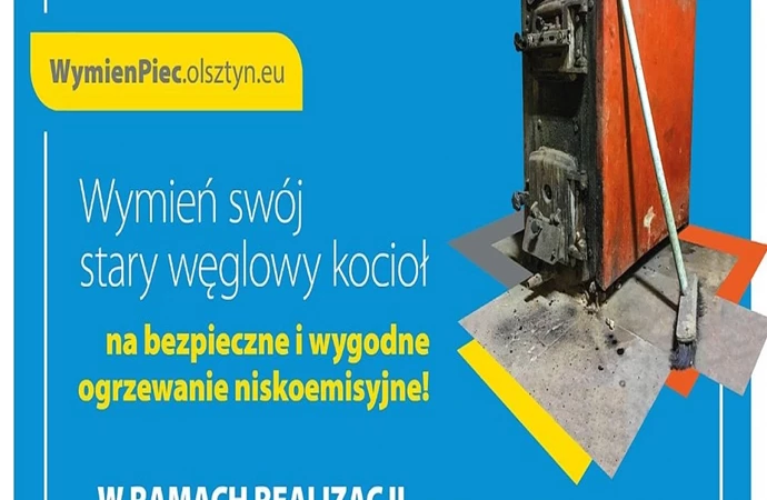 {Urząd Miasta Olsztyna zaczął przyjmowanie wniosków o dofinansowanie do wymiany pieców.}