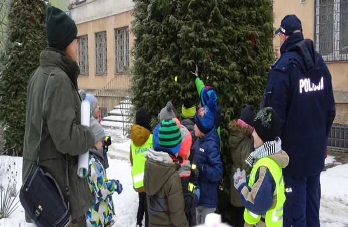 Odblaskowe przedszkolaki w Piszu